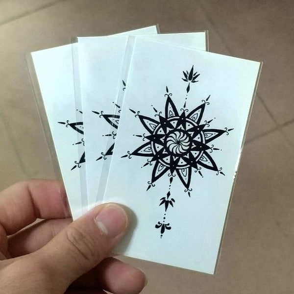 Waterproof Temporary Tattoo Sticker of body Love wave tattoo small size tatto stickers flash tatoo fake tattoos for girl women