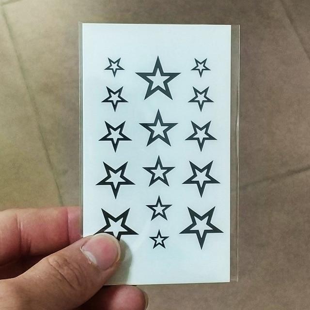 Waterproof Temporary Tattoo Sticker of body Love wave tattoo small size tatto stickers flash tatoo fake tattoos for girl women
