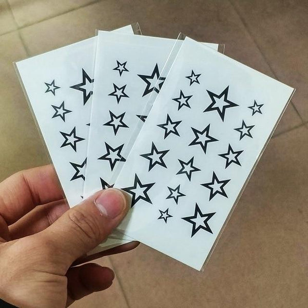 Waterproof Temporary Tattoo Sticker of body Love wave tattoo small size tatto stickers flash tatoo fake tattoos for girl women