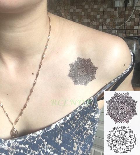 Waterproof Temporary Tattoo Sticker of body Love wave tattoo small size tatto stickers flash tatoo fake tattoos for girl women