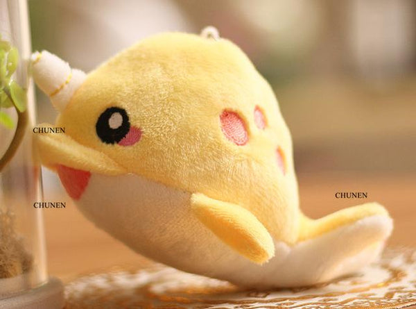 Multi-Designs, Ocean Animal Stuffed Plush Toys , 5-12CM Approx. , Cute Shark Etc. Plush Toys , Stuffed Key chain Plush Dolls
