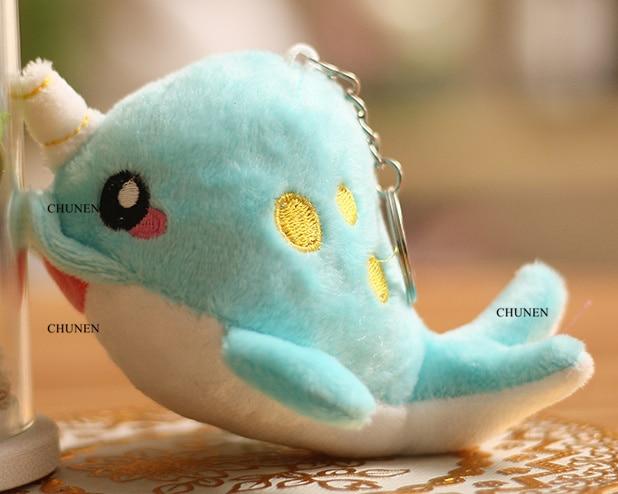 Multi-Designs, Ocean Animal Stuffed Plush Toys , 5-12CM Approx. , Cute Shark Etc. Plush Toys , Stuffed Key chain Plush Dolls