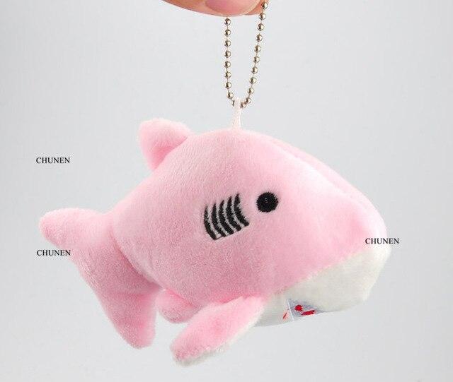 Multi-Designs, Ocean Animal Stuffed Plush Toys , 5-12CM Approx. , Cute Shark Etc. Plush Toys , Stuffed Key chain Plush Dolls