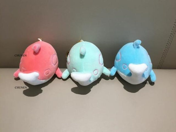 Multi-Designs, Ocean Animal Stuffed Plush Toys , 5-12CM Approx. , Cute Shark Etc. Plush Toys , Stuffed Key chain Plush Dolls