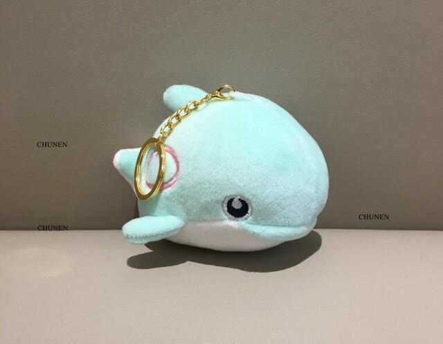 Multi-Designs, Ocean Animal Stuffed Plush Toys , 5-12CM Approx. , Cute Shark Etc. Plush Toys , Stuffed Key chain Plush Dolls