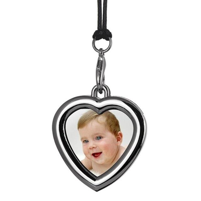 Creative Car Pendant Photo Frame Auto Ornaments Interior Rear View Mirror Decoration Love Family Girl Friends Photos Cars Gifts