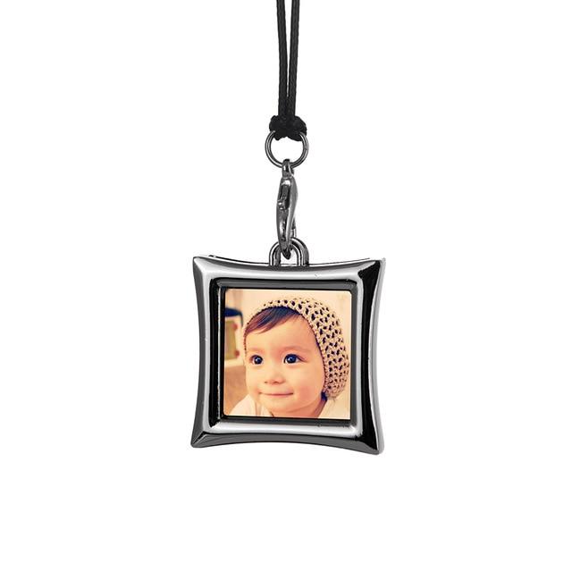 Creative Car Pendant Photo Frame Auto Ornaments Interior Rear View Mirror Decoration Love Family Girl Friends Photos Cars Gifts