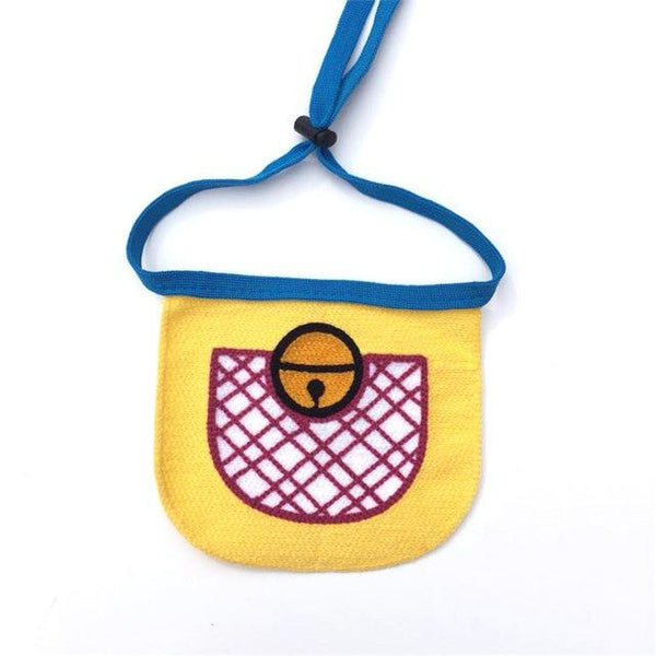 Korean Pet Dog Collar Saliva Towel Cat Dog Hand-Woven Pet Accessories Pet Triangle Scarf Bib