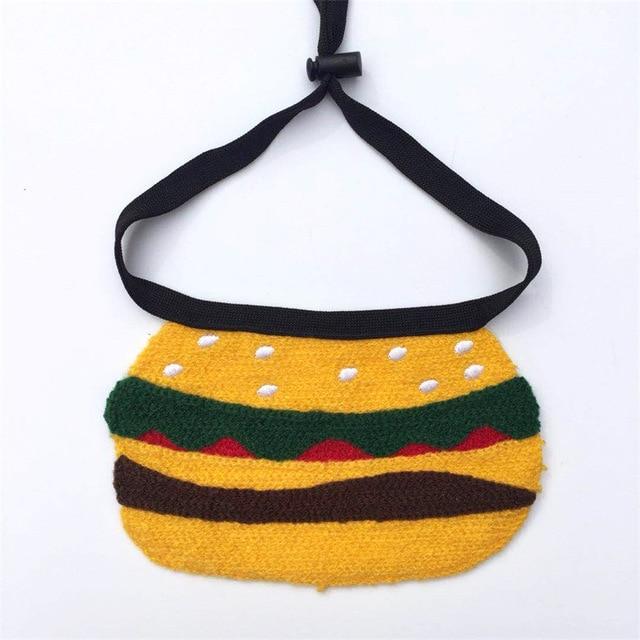 Korean Pet Dog Collar Saliva Towel Cat Dog Hand-Woven Pet Accessories Pet Triangle Scarf Bib
