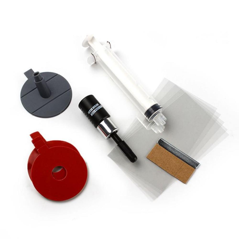 LEEPEE  Car Windscreen Glass Repair Tools Auto Windshield Window Polishing Kit Chip Crack Star Bullseye DIY Set Car Accessories