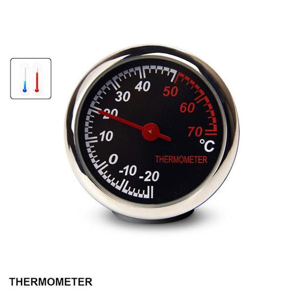 Car Mini Automobile Digital Clock Auto Watch Automotive Thermometer Hygrometer Decoration Ornament Clock In Car Accessories