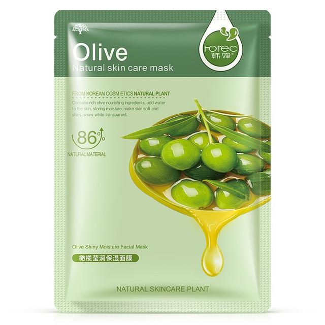 Face Skin Care Face Masks Moisturizer Natural Plant Facial Mask Whitening Oil Control Wrapped Mask Aloe Vera Honey Facial Masks