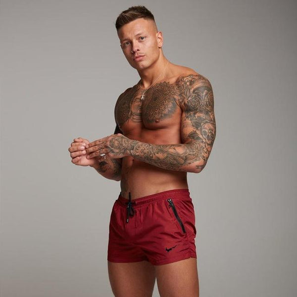 Men's swimming trunks Sexy Swimsuit Men Swim Trunks sunga Hot Briefs Boxer Surf Board Beach Shorts Underwear Bathing Shorts mayo