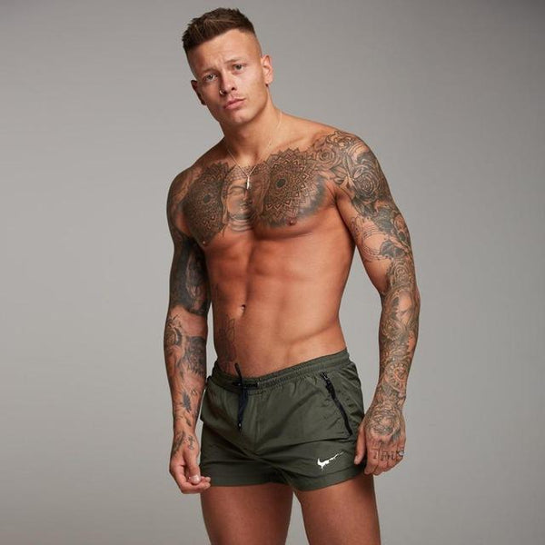 Men's swimming trunks Sexy Swimsuit Men Swim Trunks sunga Hot Briefs Boxer Surf Board Beach Shorts Underwear Bathing Shorts mayo
