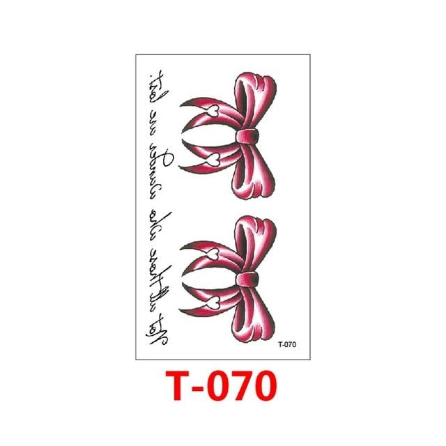 Hot 1 Piece Popular Temporary Tattoo Sticker Black Design Arm Fashion Body Art  Waterproof  Paper for Women Hand T-114