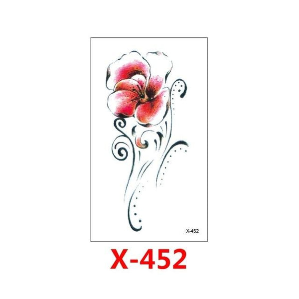 Hot 1 Piece Popular Temporary Tattoo Sticker Black Design Arm Fashion Body Art  Waterproof  Paper for Women Hand T-114
