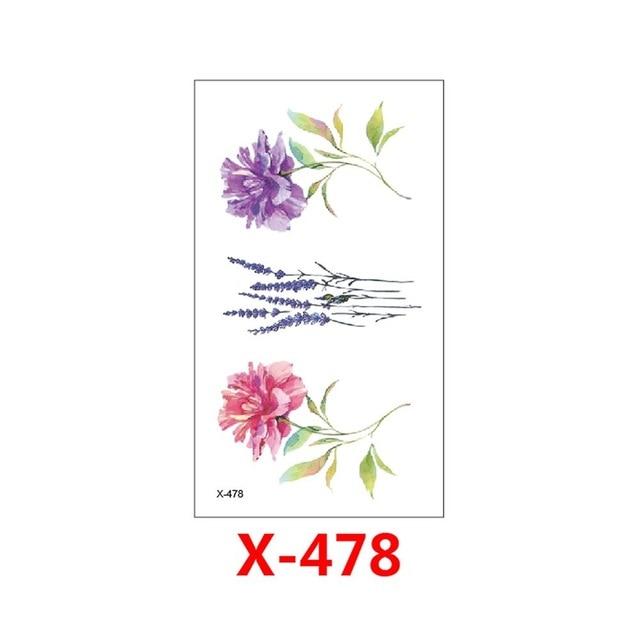 Hot 1 Piece Popular Temporary Tattoo Sticker Black Design Arm Fashion Body Art  Waterproof  Paper for Women Hand T-114