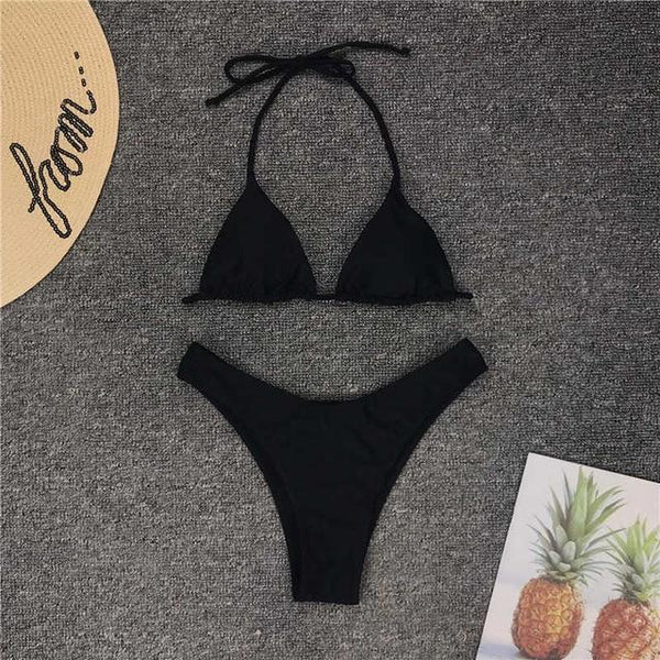 Aartiee Neon bikini 2019 Push up Sexy Brazilian bikini set triangle bathers woman swimwear Micro swimsuit female string biquini