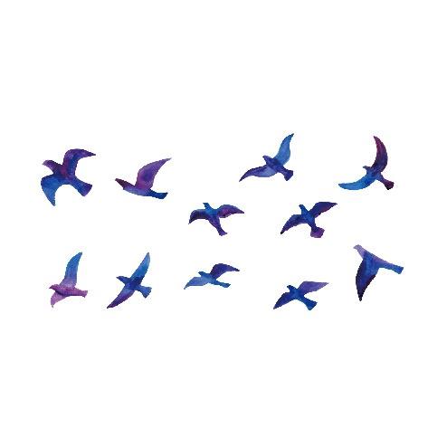 Waterproof Temporary Tattoo Sticker Feather fly bird Flash Tatoo Fake Tatto arm leg Wrist Foot hand shoulder For Girl Men Women
