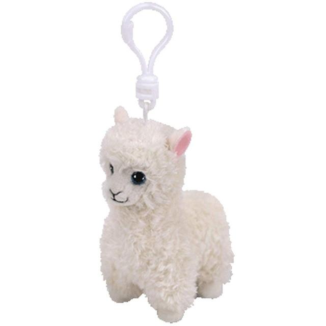 Ty Beanie Boos Big Eyes Plush Dog Keychain Doll Unicorn Penguin Leopard Owl Monkey Clip Toys 4" 10cm