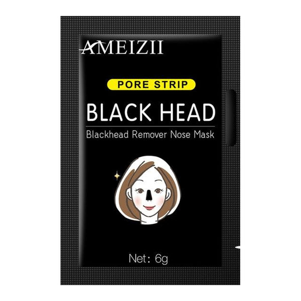 Ameizii Black Facial Peel Off Mask Korean Skin Care Blackhead Face Charcoal Masks Black Dots Remover Acne Treatment Shrink Pores