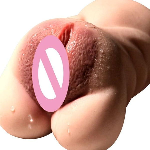 2019 3D Sex Dolls for Men Penis Masturbation Fat Artificial Vagina Virgin Vagina Silicone Realistic Vagina Fake Ass Skin Feel