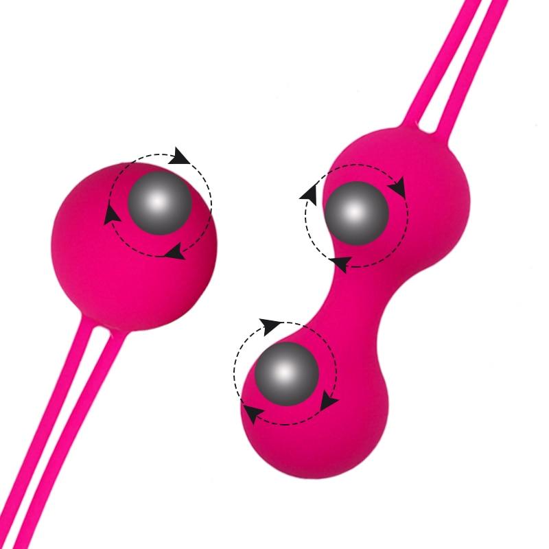Safe Silicone Smart Ball Kegel Ball Ben Wa Ball Vagina Tighten Exercise Machine Vaginal Geisha Ball Sex Toys for Women