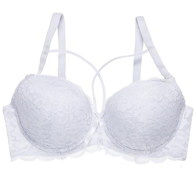 Thin Women Plus Size Bra B C Super Beautiful Front Bralette Lace Bra Female Lingerie Deep V Sexy Big Size Bra Women Brassiere