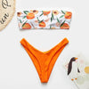 Bikinx Bandeau swimwear women push up swimsuit female Cactus Print micro bikini 2019 sexy bathing suit beach bathers Biquini new