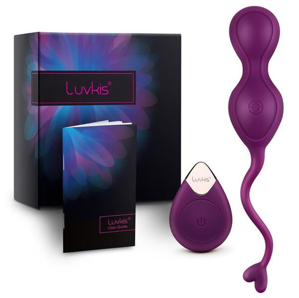 Luvkis 10 Speeds Wireless Vibrator Remote Control Anus Kegel Balls USB Charged Waterproof Silicone Vibrating Eggs Sex Toy Vibro