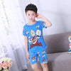 Pajamas set for children Summer 2019 Boys Girls Kids home Clothing Cartoon short Sleeve baby Sleepwear Suit Children's Day gifts