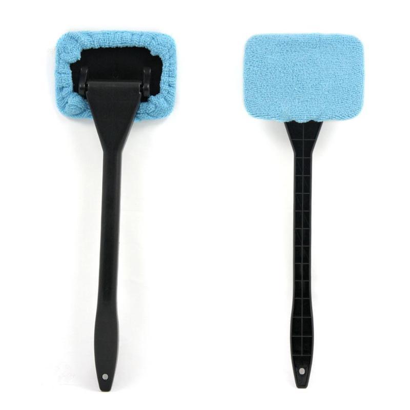 Window Cleaner Long Handle Car Wash Brush Dust Car Care Windshield Shine Long handle pivoting head convenient for you to wipe