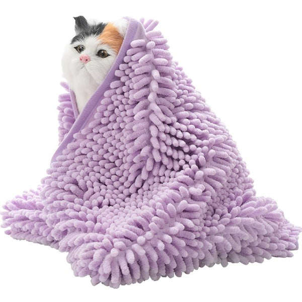 Microfiber Pet Dry Towel for Dogs Ultra Water Absorbent Microfiber Pet Bath Towel Can Machine Washable