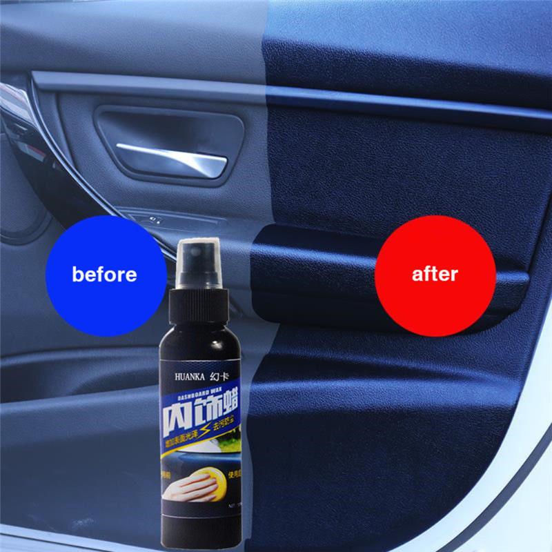1PCS 50/120ml Car Interior Cleaning Tool Multifunctional Waxing Tire-wheel dedicated Refurbishing agent cleaner Car Accessories