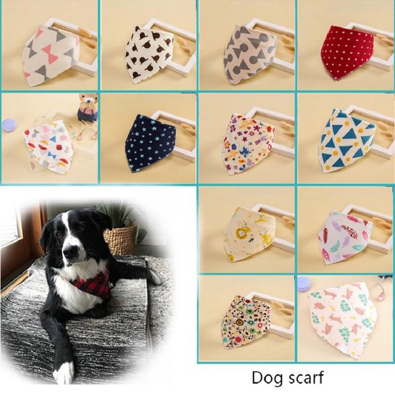Dog Bandana Scarf Rabbit Lion Costume Styling Dog Accessories Saliva Towel Small Medium And Large Pet Grooming Supplie