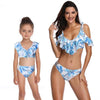 2PS Mommy and me swimsuit Mother and Daughter Swimsuit mommy and me Swimwear Bikini 2019 Summer Family Matching Outfits Swimsuit