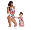 2PS Mommy and me swimsuit Mother and Daughter Swimsuit mommy and me Swimwear Bikini 2019 Summer Family Matching Outfits Swimsuit