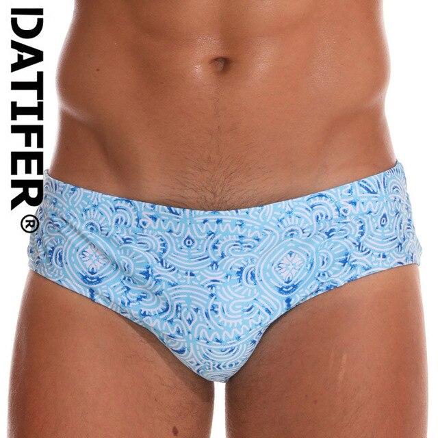 2019 Swimming Briefs Men's Swimwear Low Sexy Swimwear Boxers Men's Swim Brief Solid Swim Brief Beachwear Men Swimsuit