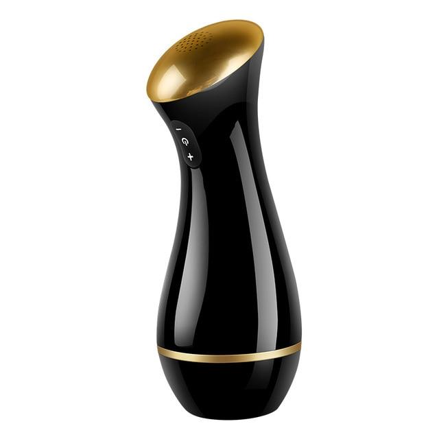 gelugee Sweet interaction Male Masturbator Artificial Vagina Real Pussy Silicone, Sucking Vibrator Sex Toys for Men Pocket Pussy