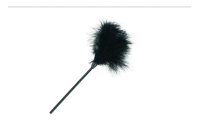 1 PCS Sex Flirt Toys Feather Tickler Happy Spanking Aid Teasing Flirt Tickling Erotic Toy Adult Couples Sex Game Random Colors