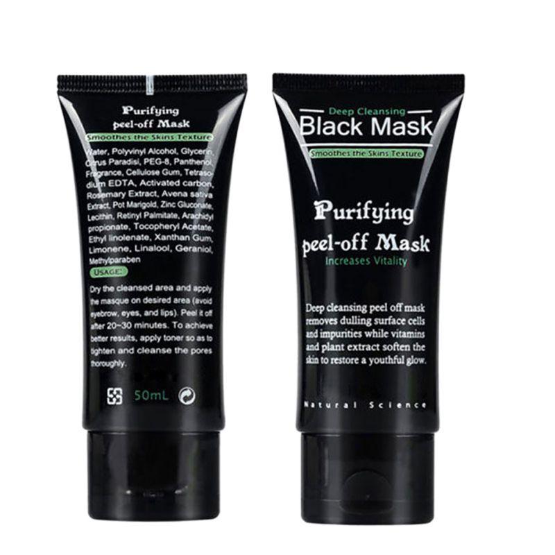 Blackhead Remover Facial Masks Deep Cleansing Purifying Peel Off Black Nud Facail Face black Mask Dropshipping