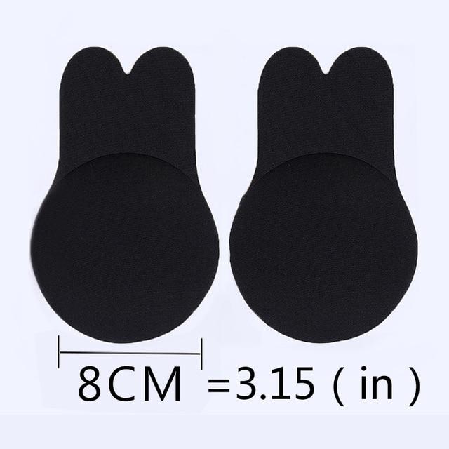 Rabbit Bra Strapless Bra Self Adhesive Invisible Lingerie Push Up Bras For Women Breast Lift Tape Nipple Cover Sticky Bralette