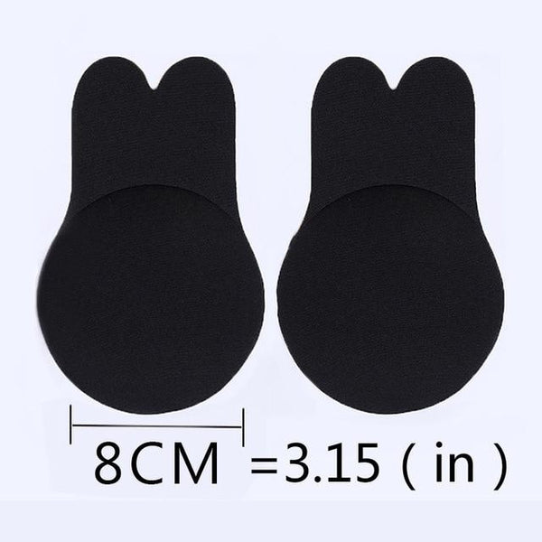 Rabbit Bra Strapless Bra Self Adhesive Invisible Lingerie Push Up Bras For Women Breast Lift Tape Nipple Cover Sticky Bralette