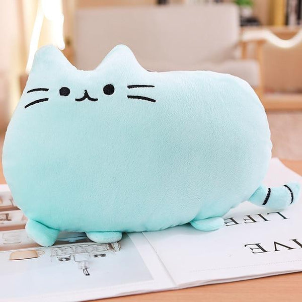 25cm Cute Plush Cat Toys Soft Pillow Stuffed Animal Cat Cushion Plush Cat with Kitten Doll Kids Baby Birthday Gift Pusheen Toys