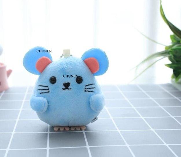 Mini Cute 9CM Approx. , Lovely Mini Mouse Toys , 4Colors , Stuffed Plush Animal Toy , key chain Dolls