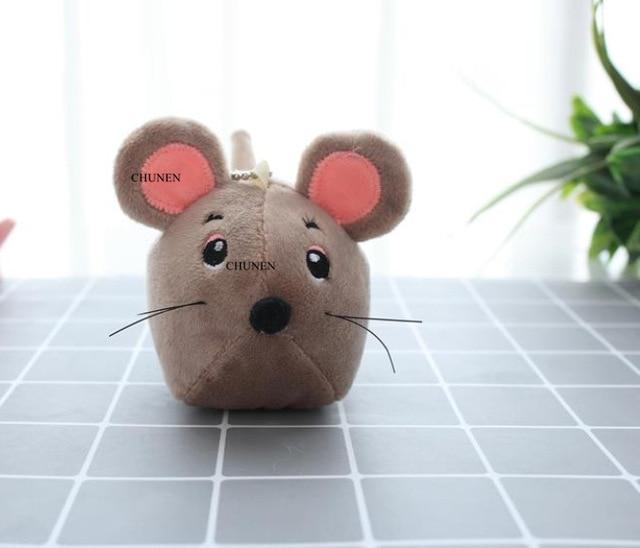 Mini Cute 9CM Approx. , Lovely Mini Mouse Toys , 4Colors , Stuffed Plush Animal Toy , key chain Dolls