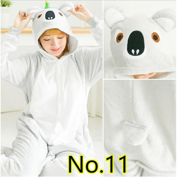 Animal One Piece Sleepwear Pajama Kigurumi Harajuku Pyjamas Home Clothes For Women bathrobe Lingerie Pyjamas Negligee Pug Adult