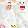 Animal One Piece Sleepwear Pajama Kigurumi Harajuku Pyjamas Home Clothes For Women bathrobe Lingerie Pyjamas Negligee Pug Adult