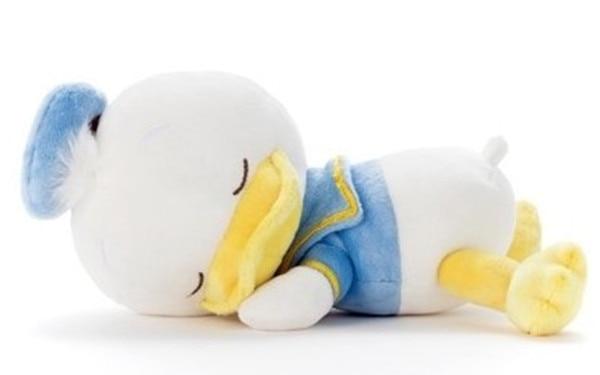Cute Lying Sleeping Stitch Little Mermaid Rapunzel Mickey Minnie Marie Cat Donald Duck Dumbo Bear Plush Toys Stuffed Animal
