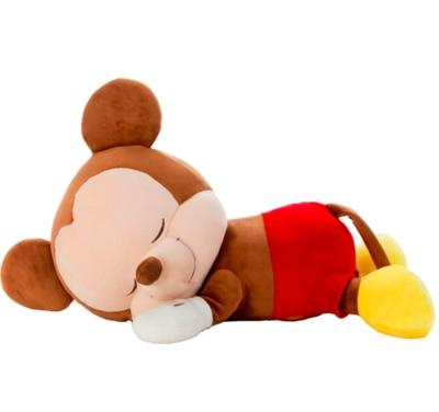 Cute Lying Sleeping Stitch Little Mermaid Rapunzel Mickey Minnie Marie Cat Donald Duck Dumbo Bear Plush Toys Stuffed Animal